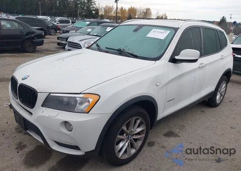 2013 BMW X3 xDrive28I из США, поврежденный, VIN 5UXWX9C53D0A12653